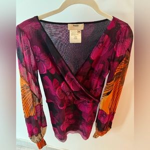 AUTH FUZZI LONG SLEEVE TOP - WORN 1X